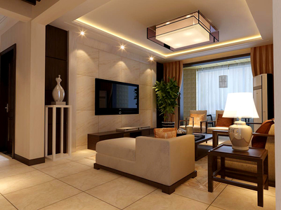 天朗美域135平米現(xiàn)代簡約風(fēng)格裝修效果圖